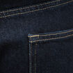 Jeans straight longueur 32 en coton denim brut rinse homme