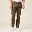 Pantalon slim Instinct chino taupe homme