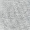 Pull manches longues col en V gris clair femme