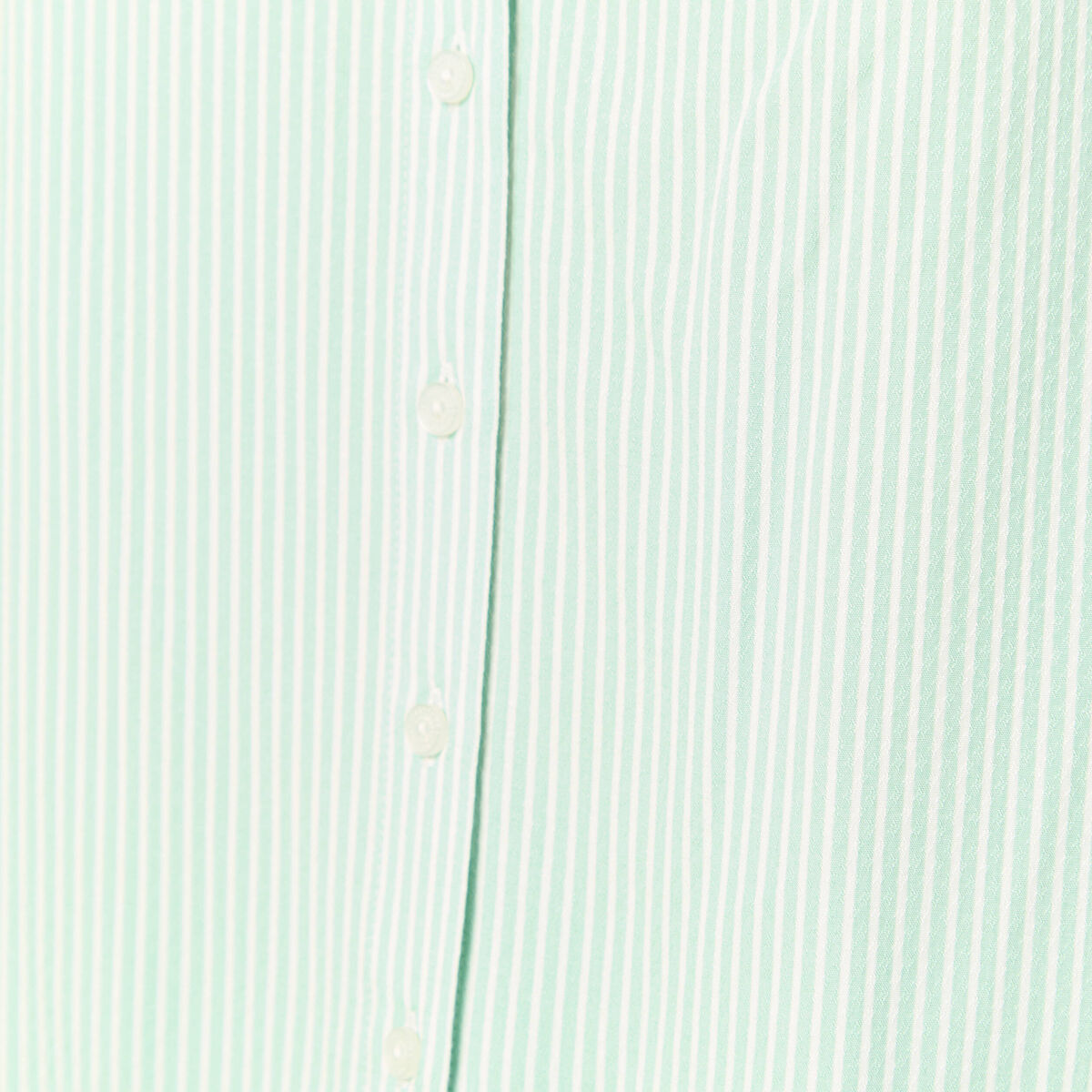 Chemise manches courtes vert pastel femme