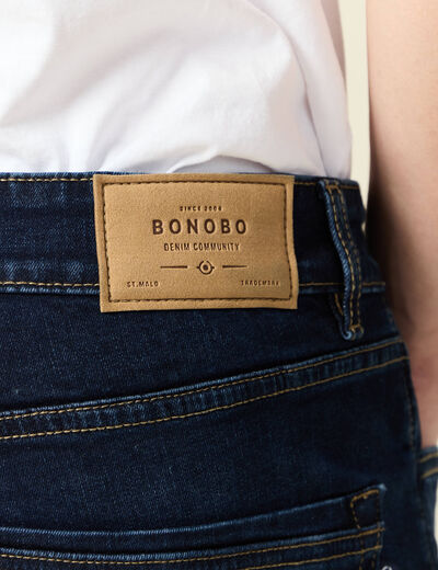 Jeans slim denim brut homme