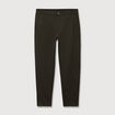 Pantalon droit longueur 32 vert kaki homme