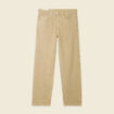 Jeans large 5 poches vert homme