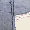 Foulard bleu marine homme