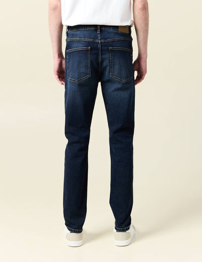Jeans skinny tapered denim brut homme