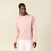 Sweat manches longues rose pastel homme