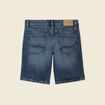 Bermuda confort ultra stretch denim brut homme