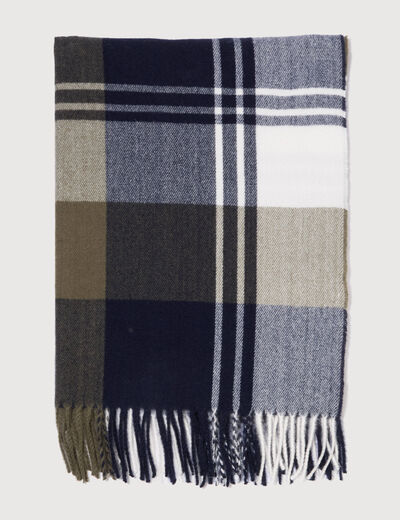 Plaid vert kaki homme