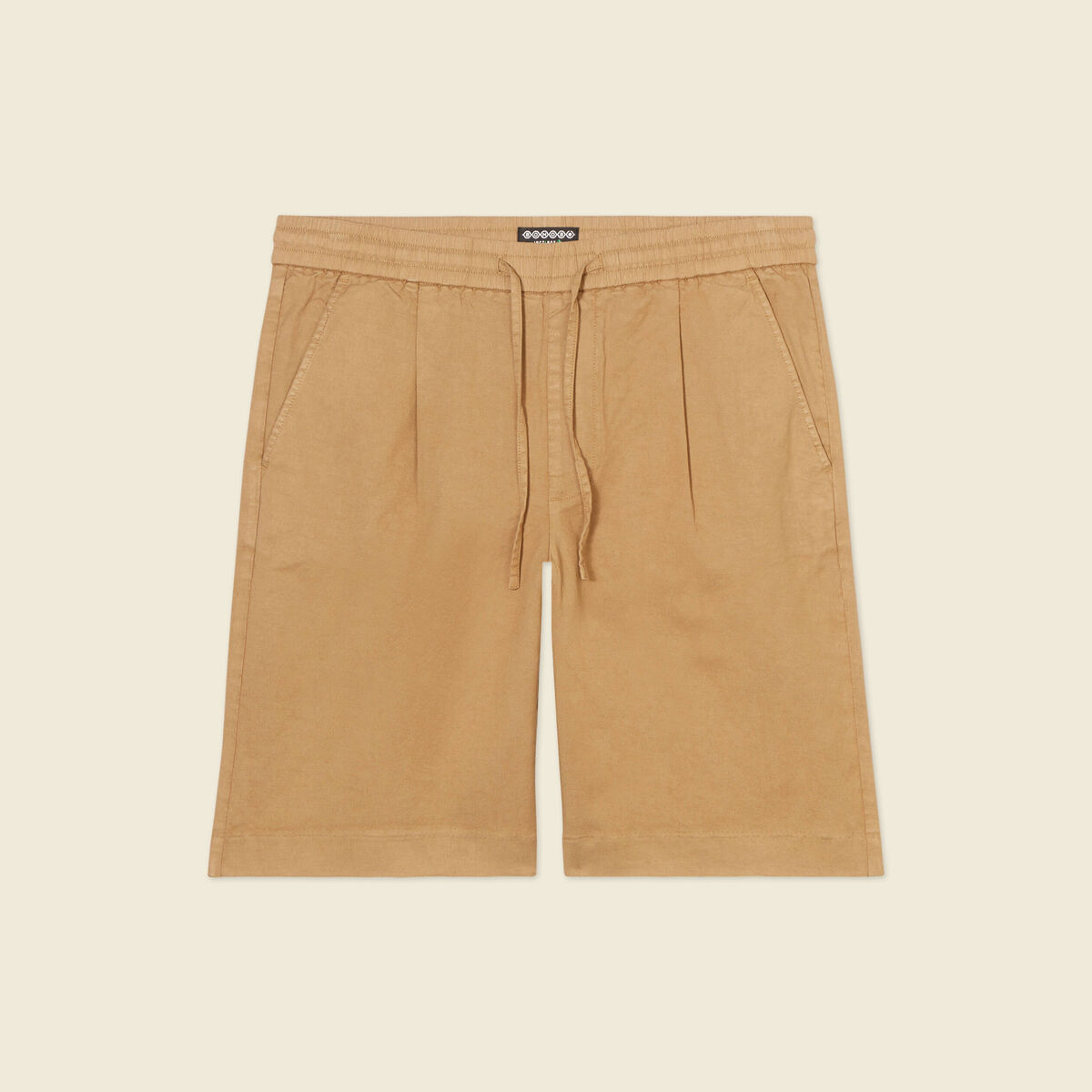 Bermuda éco-responsable beige homme