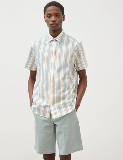 Short vert clair homme