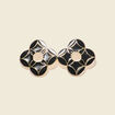 Boucles d'oreilles noir femme