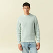 Pull manches longues vert pastel homme