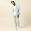 Blazer manches longues col classique vert clair homme
