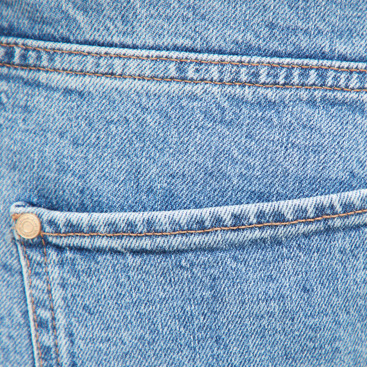 Jeans bootcut taille standard denim stone femme