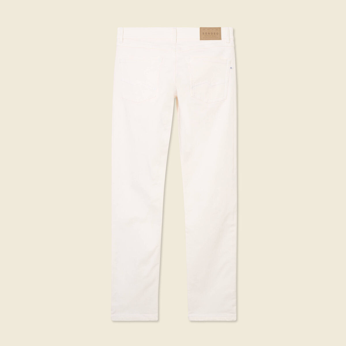 Jeans straight homme denim blanc homme