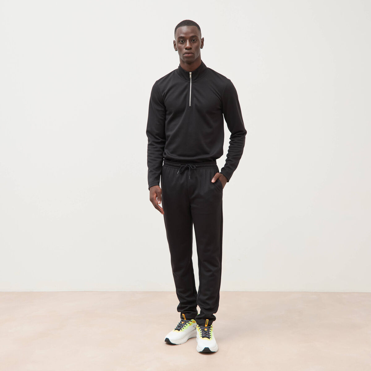 Pantalon noir homme