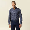 Chemise bleu marine homme