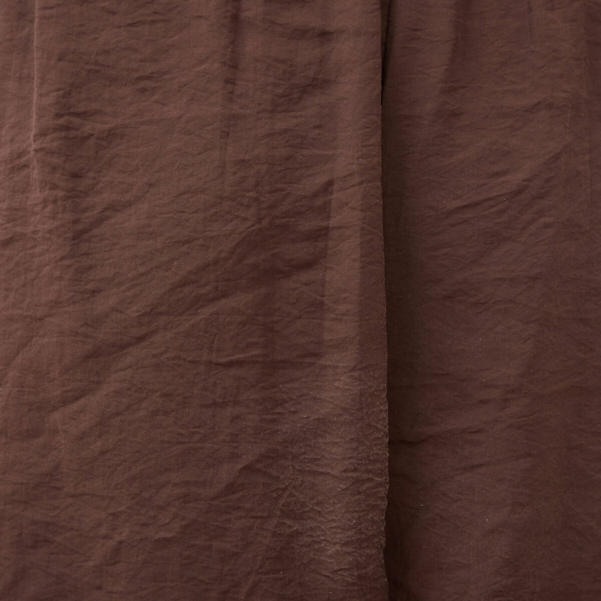 Pantalon loose taille standard marron fonc&eacute; femme
