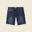 Bermuda confort ultra stretch denim brut homme