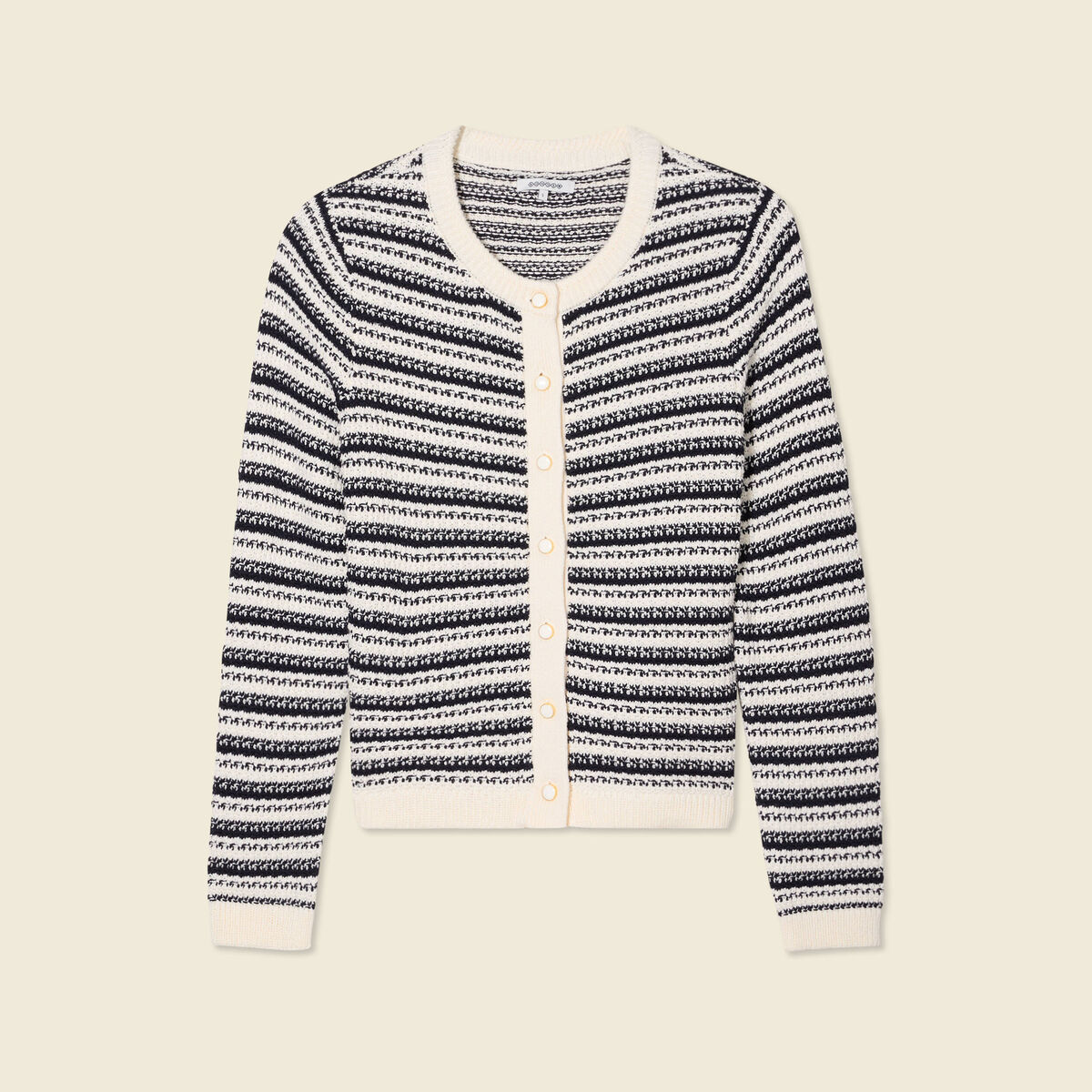 Gilet manches longues noir femme