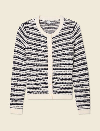 Gilet manches longues noir femme