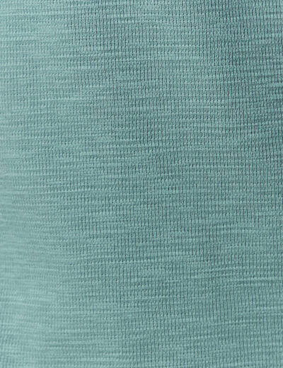 T-shirt manches longues vert foncé homme