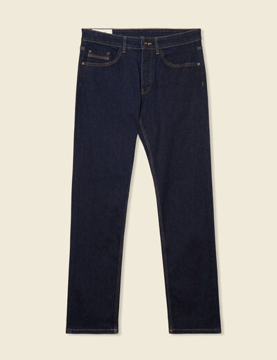 Jeans regular éco-responsable denim brut clean homme
