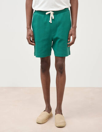 Bermuda vert &eacute;meraude homme