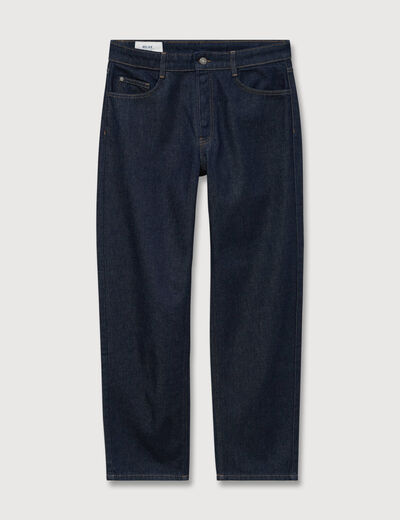 Jeans large relaxed denim brut clean homme