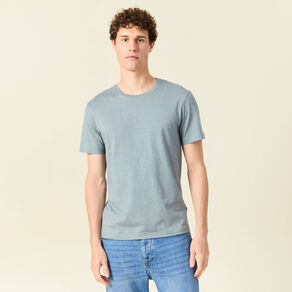 T-shirt éco-responsable vert foncé homme