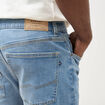 Jeans straight denim used homme