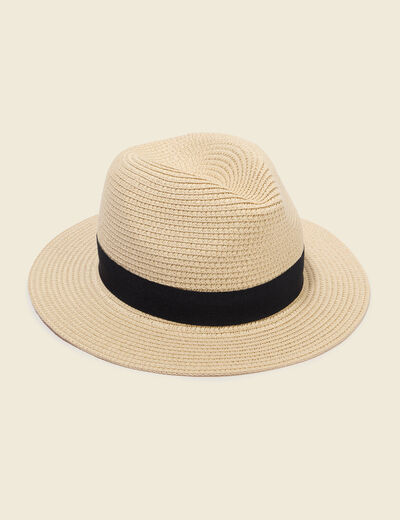 Chapeau panama sable homme