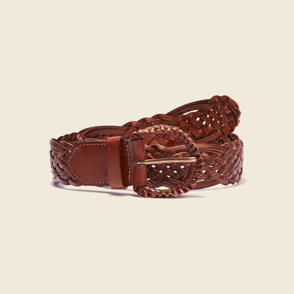 ceinture tressee marron femme Ceinture tressée marron femme
