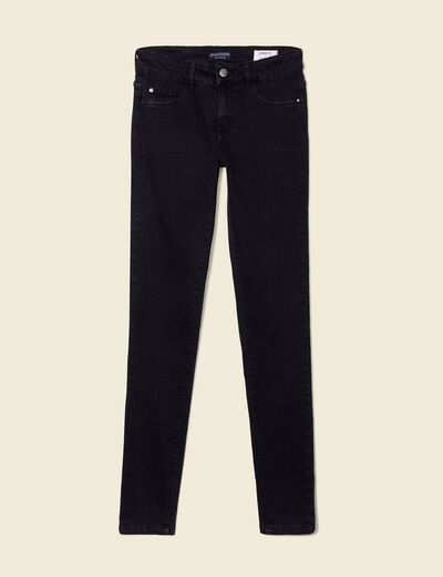 Jeans Lou - jegging denim noir femme