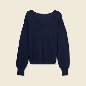 pull manches longues bleu marine femme Pull manches longues bleu marine femme