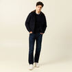 Jeans éco-responsable regular denim brut homme