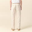 Pantalon chino droit beige homme