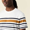 T-shirt manches courtes ecru homme