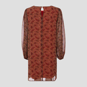 Robe droite éco-responsable noir femme