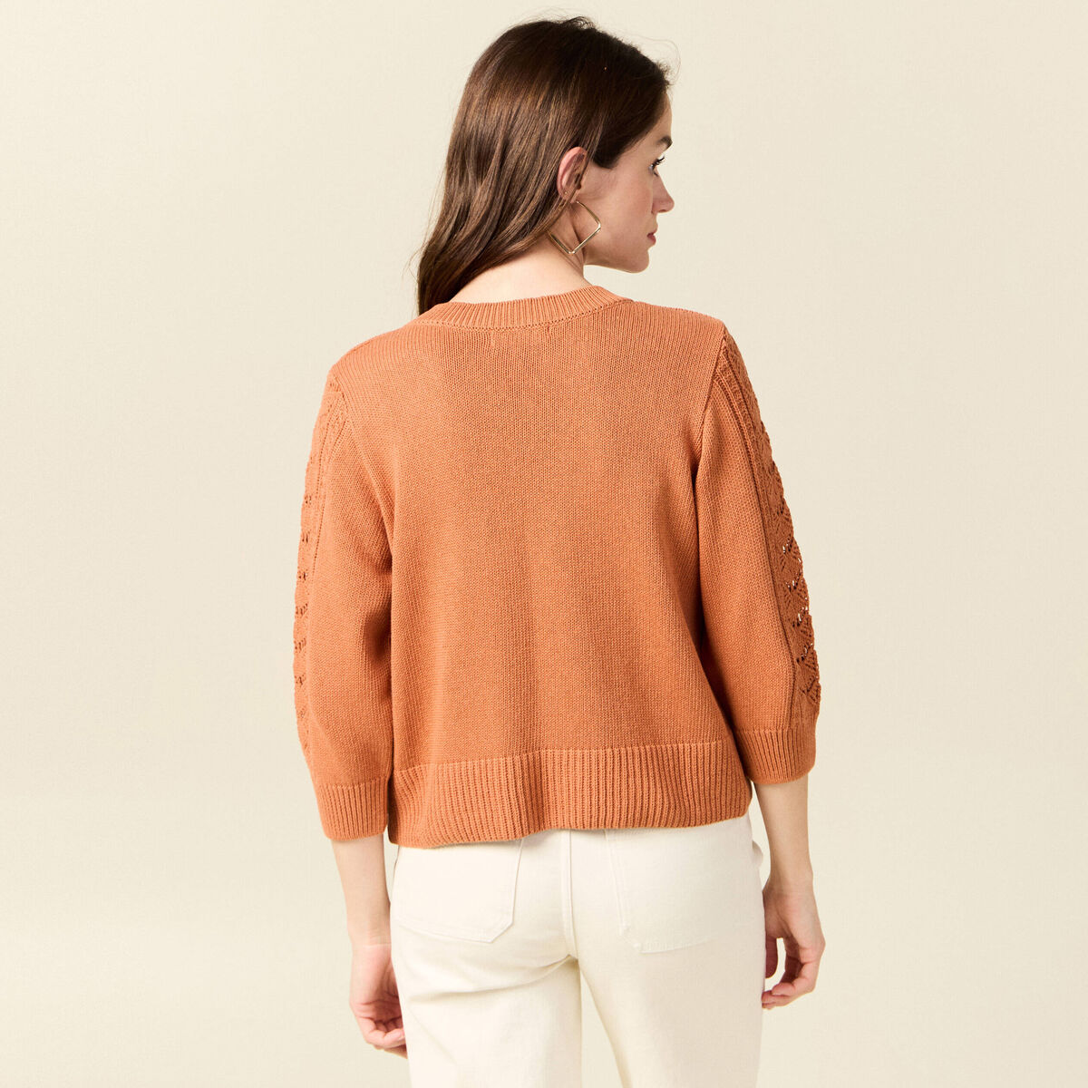 Gilet éco-responsable rouge foncé femme