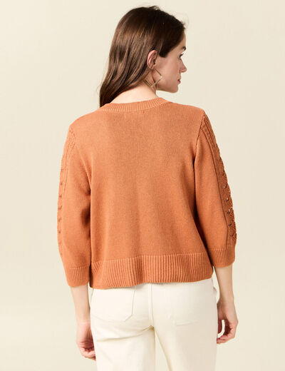 Gilet éco-responsable rouge foncé femme