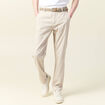 Pantalon chino longueur 32 avec ceinture beige homme