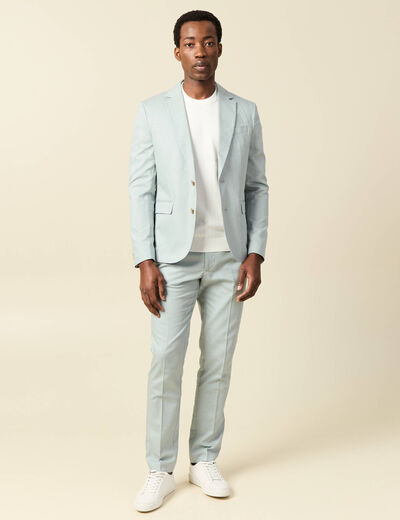 Pantalon chino vert clair homme