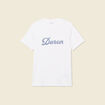 T-shirt manches courtes ecru homme