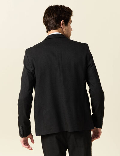 Veste blazer cintrée noir homme