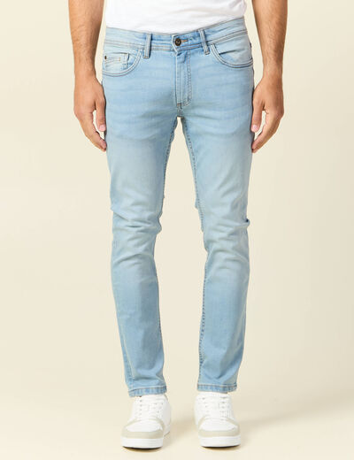 Jeans slim éco-responsable denim used homme