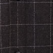 Chemise manches longues gris fonc&eacute; homme