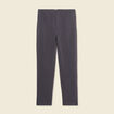 Pantalon cigarette gris femme