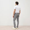 Pantalon chino longueur 32 gris homme