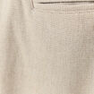 Pantalon droit longueur 32 taupe homme